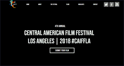 Desktop Screenshot of centralamericanfilmfestival.com